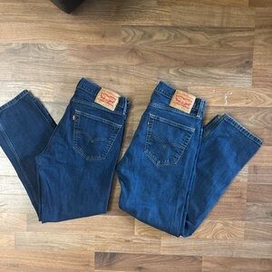 Lot of 2 Levis 550 Jeans Men’s 34x30
